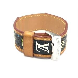 LOUIS VUITTON Tambour Leather Watch Strap Band Q1211 Women’s W2.4cm Length: 21cm